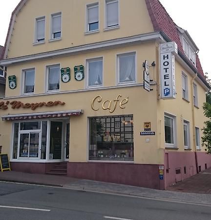 Hotel Cafe Meynen Bad Münder am Deister Esterno foto